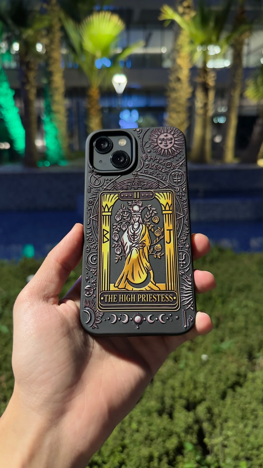 The High Priestess Gold Telefon Kılıfı
