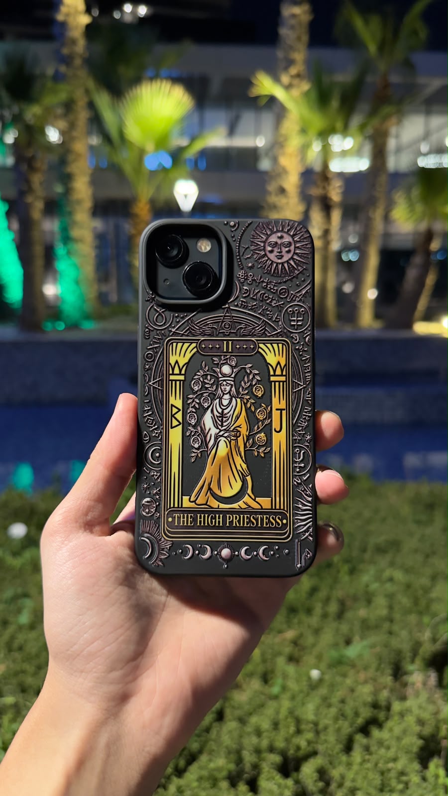 The High Priestess Gold Telefon Kılıfı