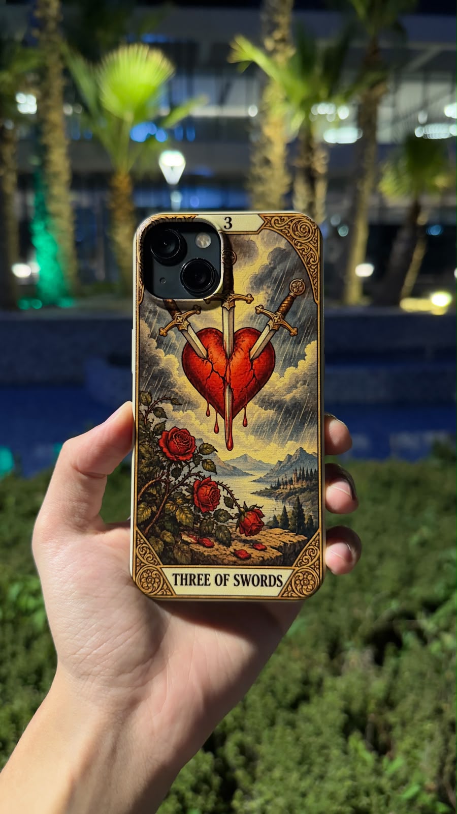 Three Of Swords Telefon Kılıfı
