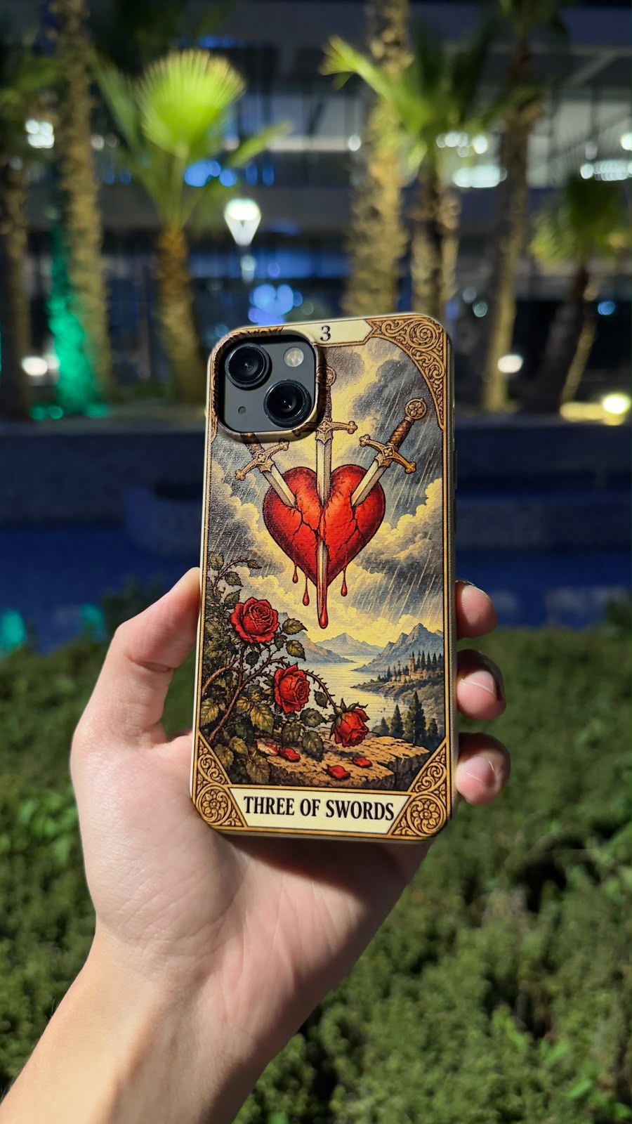 Three Of Swords Telefon Kılıfı