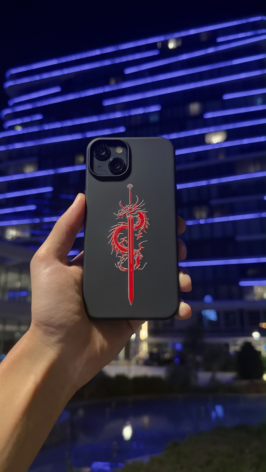 Knight Red Telefon Kılıfı