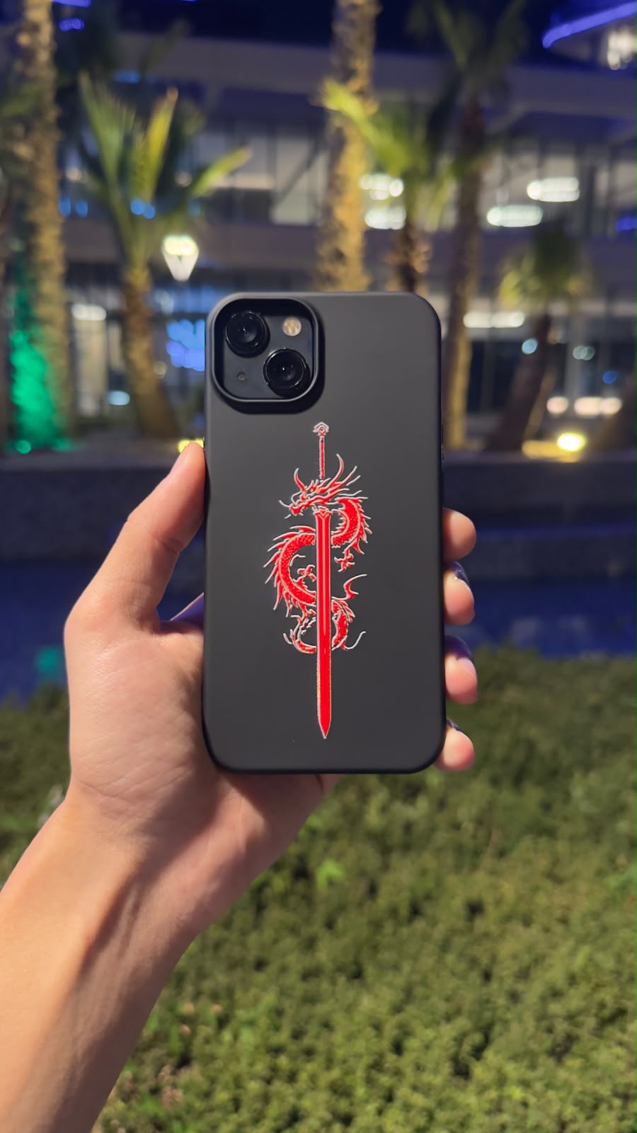 Knight Red Telefon Kılıfı