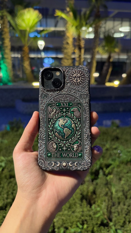 The World Hologram Telefon Kılıfı