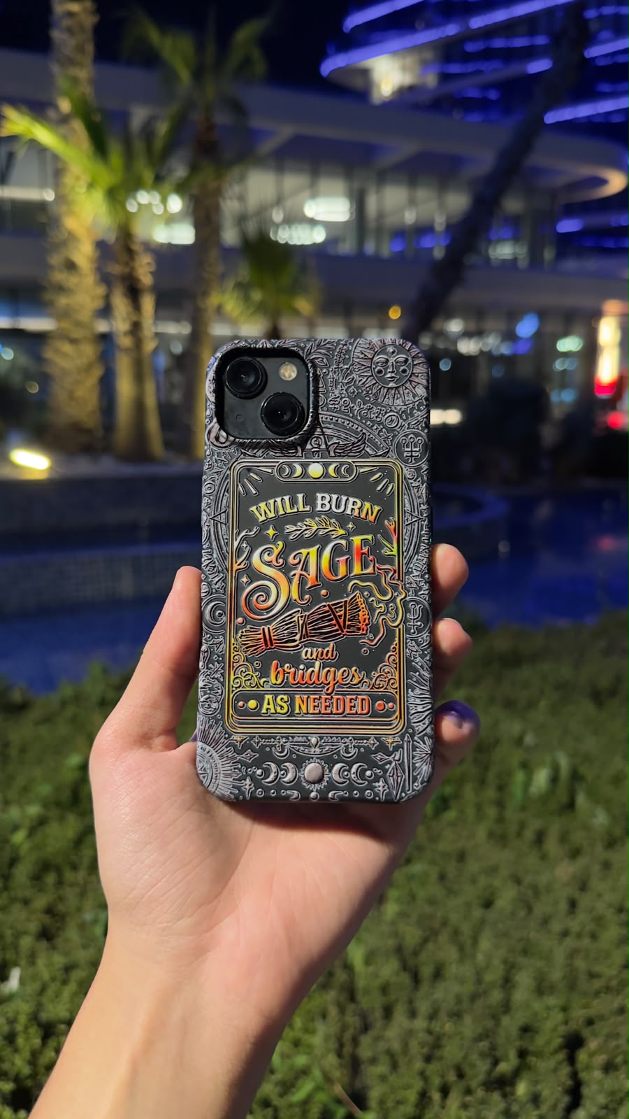 The Burn Sage Hologram Telefon Kılıfı