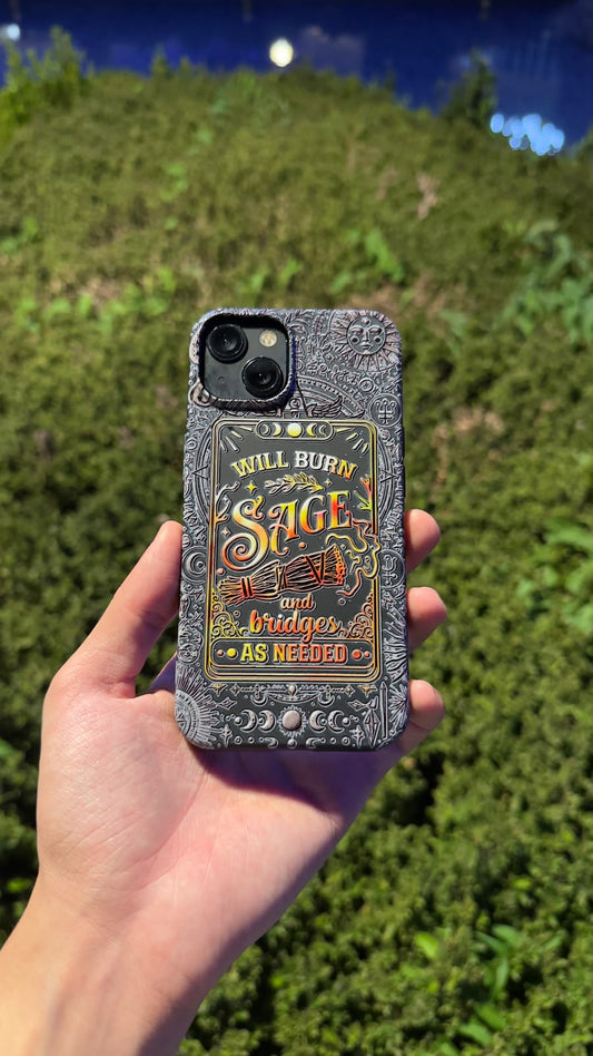 The Burn Sage Hologram Telefon Kılıfı
