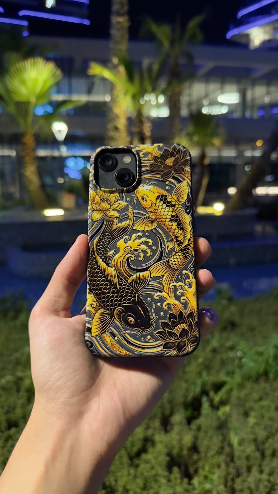The Fishes Hologram Telefon Kılıfı