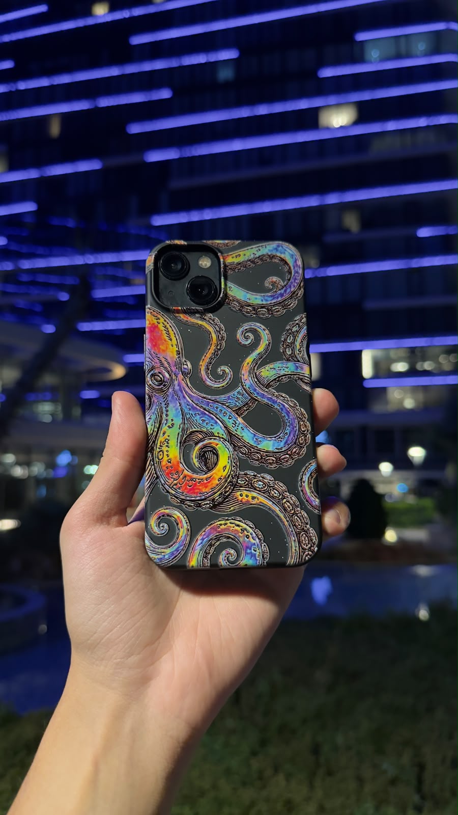 The Octopus Hologram Telefon Kılıfı