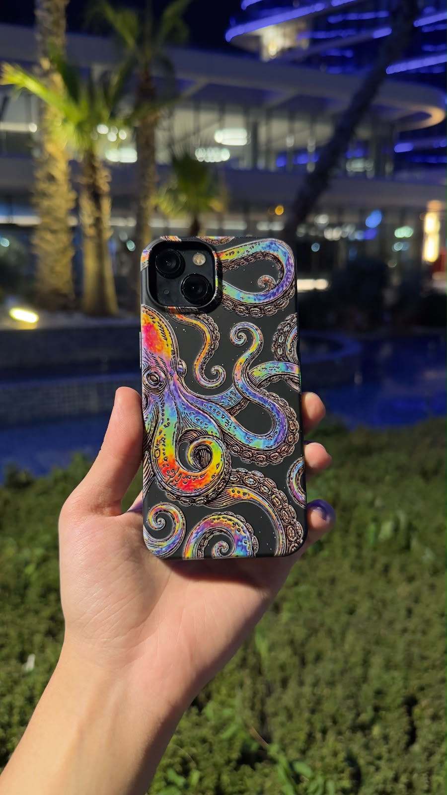 The Octopus Hologram Telefon Kılıfı