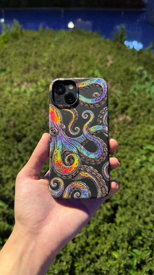 The Octopus Hologram Telefon Kılıfı