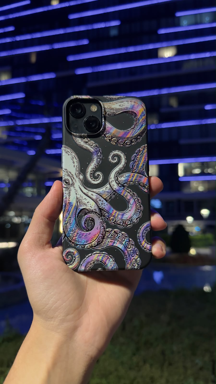 The Octopus Hologram Telefon Kılıfı