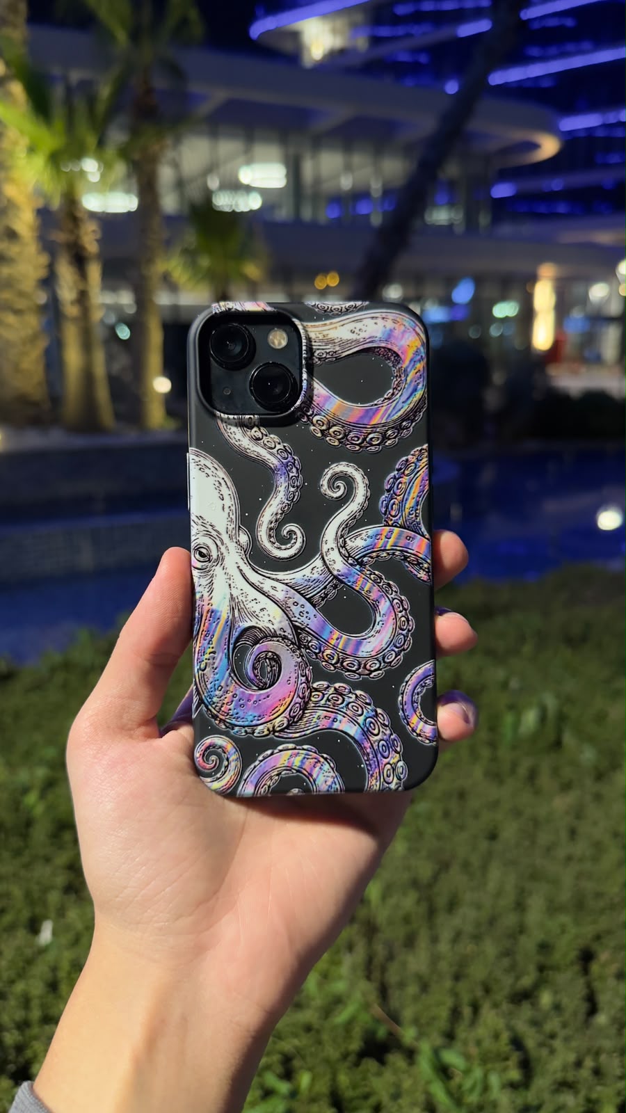 The Octopus Hologram Telefon Kılıfı