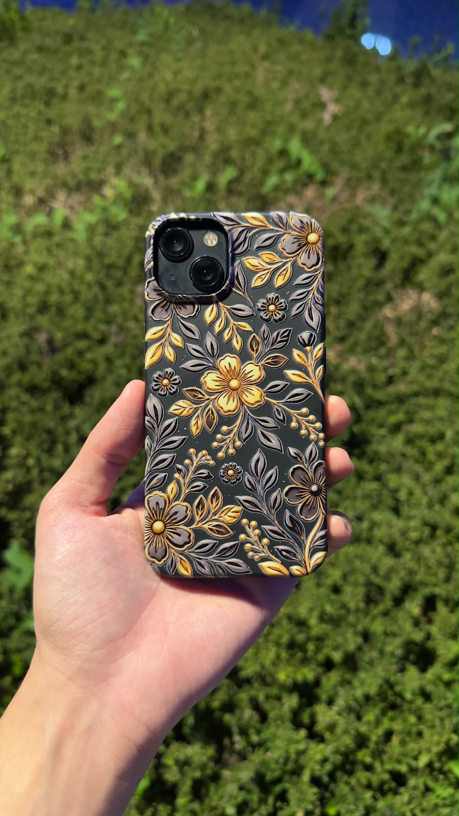 The Flowers Hologram Telefon Kılıfı