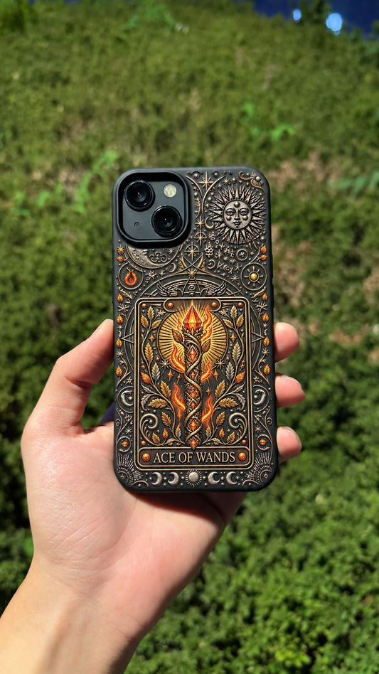 The Ace Of Wands Hologram Telefon Kılıfı