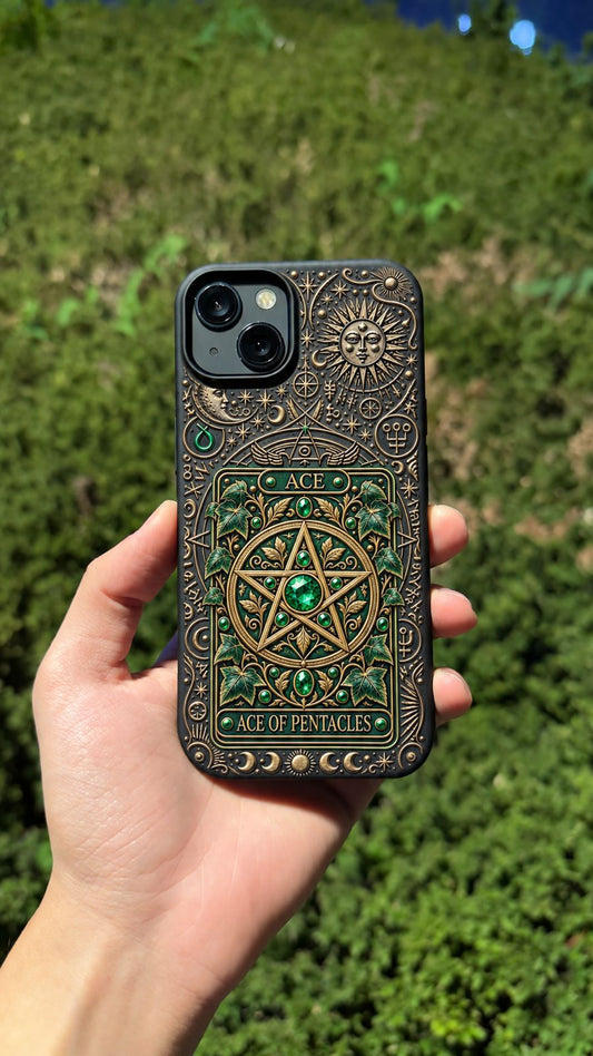 The Ace Of Pentacles Hologram Telefon Kılıfı