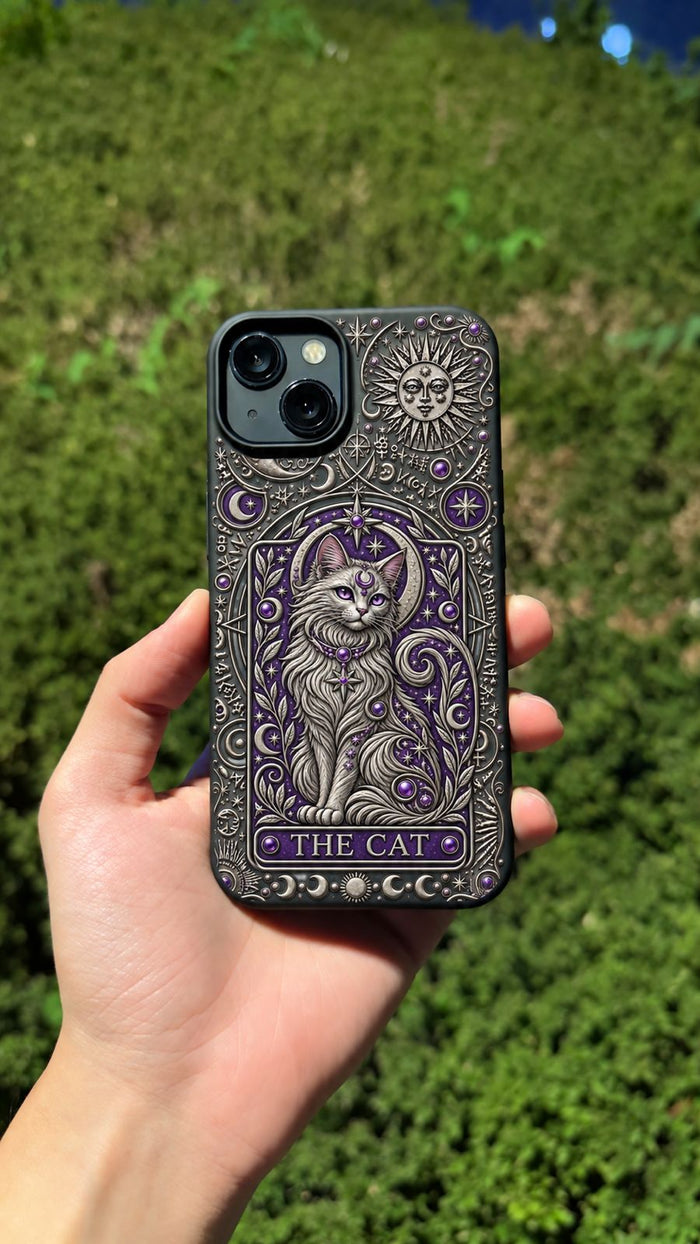 The Cat Hologram Telefon Kılıfı