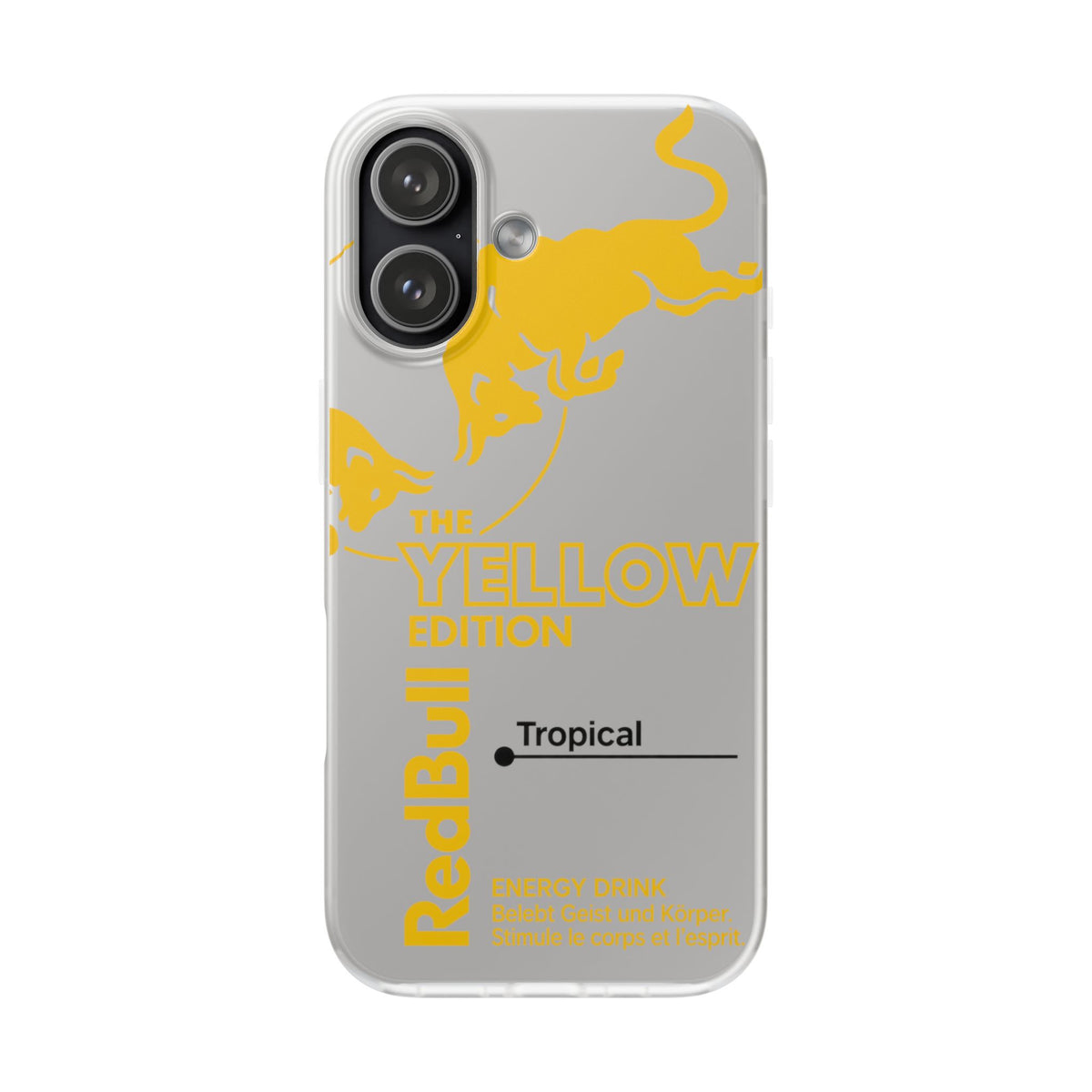 Redbull Serisi Telefon Kılıfları (ŞEFFAF)